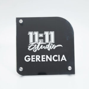 Señalización de gerencia