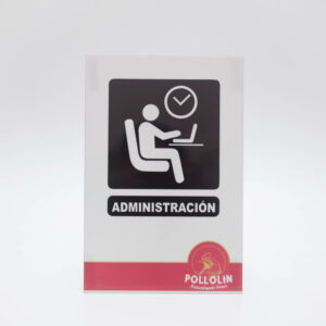 Señalización de administración