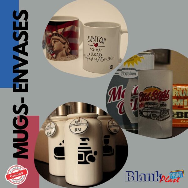 MUGS Y ENVASES